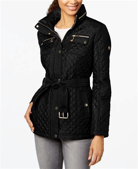 macy michael kors women's coat|mk women jacket.